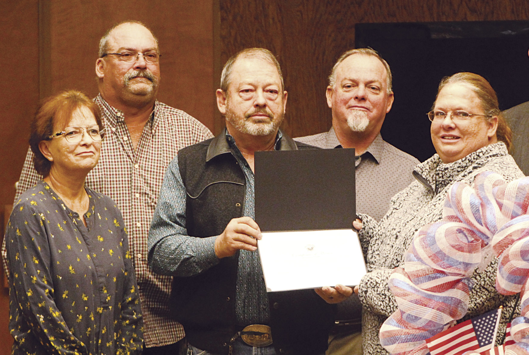 Moffatt family honored during Ashley County's annual Veterans Day celebration
